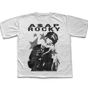 ASAP Rocky T-shirt, Asap Graphic Tee, Rocky Merch